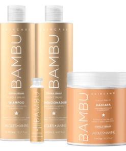 Kit Hair Care Bambu Mini + Máscara 400g 4 Itens