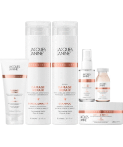Kit Tratamento Damage Repair + Máscara 80g + Leave In 100ml 6 Itens