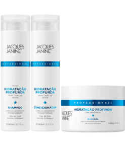 Kit Tratamento Hidratação Porfunda + Máscara 240g 3 Itens