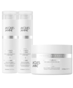 Kit Tratamento Luminous Glow + Máscara 240g 3 Itens
