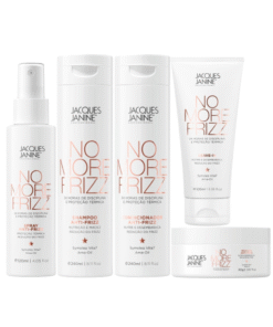 Kit Tratamento No More Frizz + Máscara 80g + Leave In 100ml 5 Itens