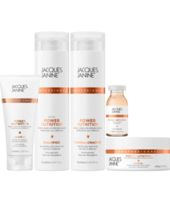 Kit Tratamento Power Nutrition + Máscara 80g + Leave In 100ml 5 Itens