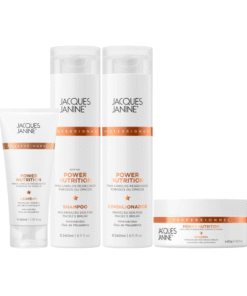 Kit Tratamento Power Nutrition + Máscara 80g + Leave In 100ml 4 Itens